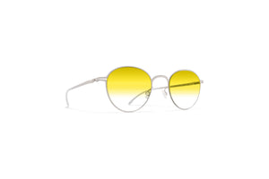 em•u•late - Y2- 50% Yellow mood changing lenses + panto frame