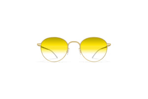 em•u•late - Y2- 50% Yellow mood changing lenses + panto frame