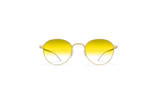 em•u•late - Y2- 50% Yellow mood changing lenses + panto frame