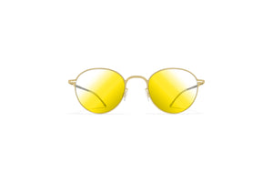 em•u•late - Y3 - 65% Yellow mood changing lenses + panto frame