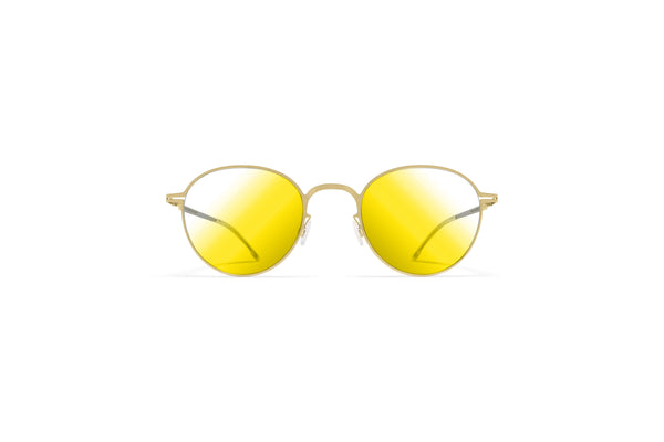 em•u•late - Y3 - 65% Yellow mood changing lenses + panto frame