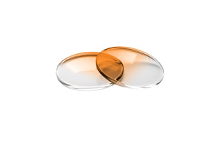 dy•nam•ic - O3 - 65% Orange mood changing panto shaped lenses only