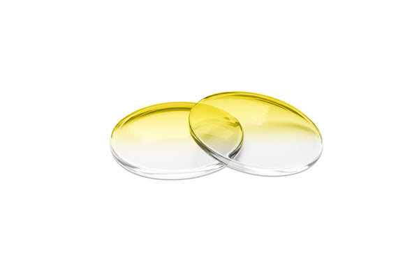 em•u•late - Y2 - 50% Yellow mood changing panto shaped lenses only
