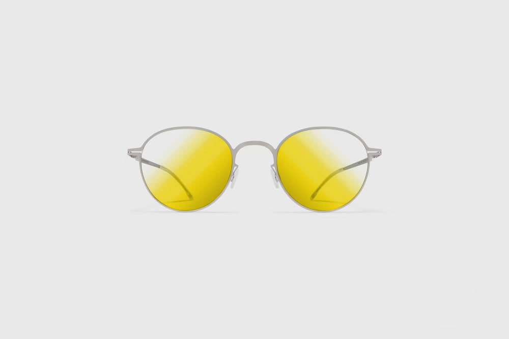 em•u•late - Y3 - 65% Yellow mood changing lenses + panto frame