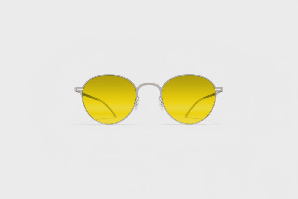 em•u•late - Y5 - 100% Yellow mood changing lenses + panto frame