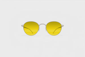 em•u•late - Y5 - 100% Yellow mood changing lenses + panto frame