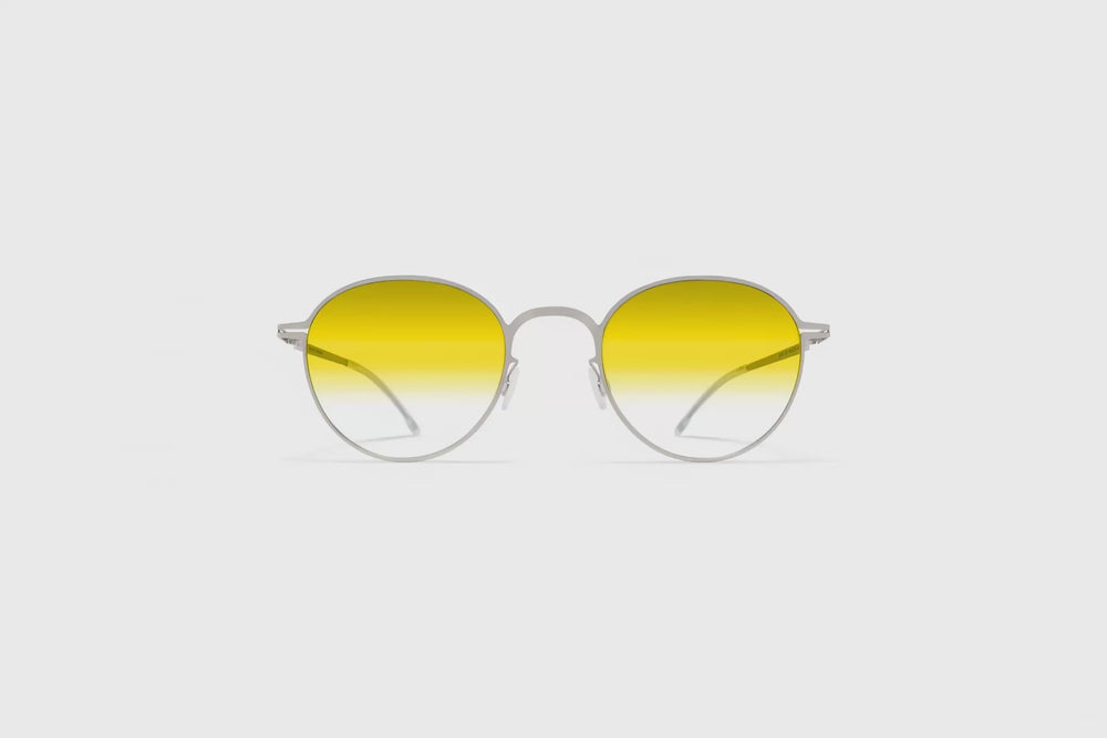em•u•late - Y2- 50% Yellow mood changing lenses + panto frame