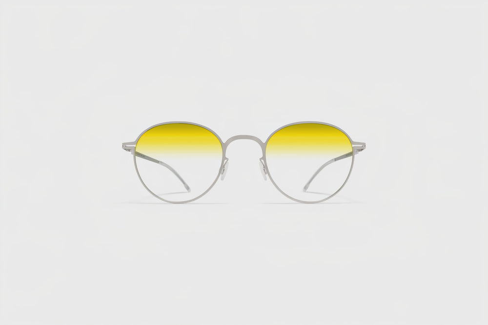 em•u•late - Y1 - 30% Yellow mood changing lenses + panto frame