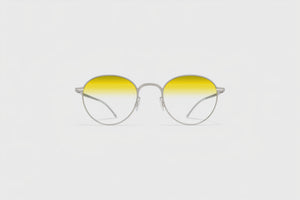 em•u•late - Y1 - 30% Yellow mood changing lenses + panto frame