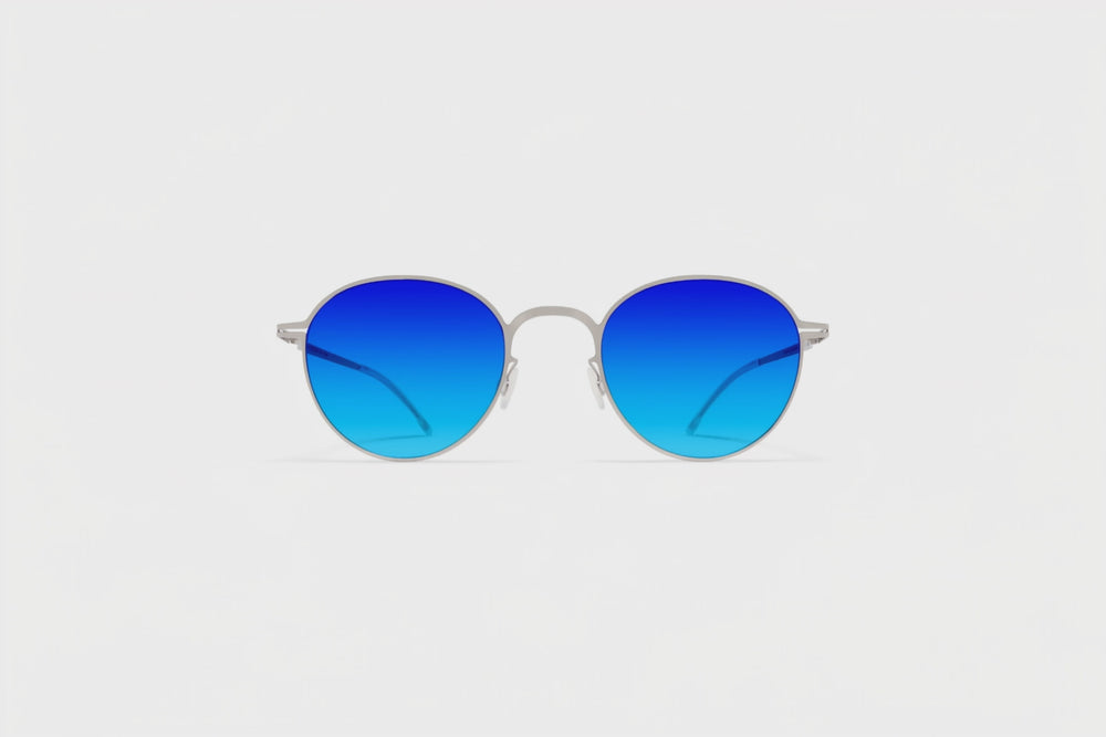 ho·me·o·sta·sis - B5 - 100% Blue mood changing lenses + panto frame