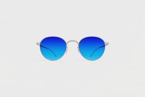 ho·me·o·sta·sis - B5 - 100% Blue mood changing lenses + panto frame